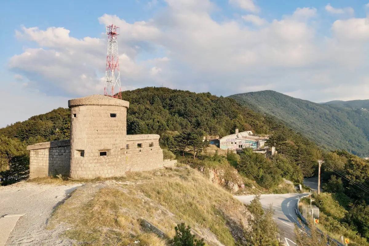 Image of Vratnik panorama view from top of the mountain