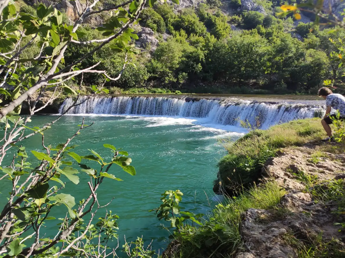 Zrmanja waterfall