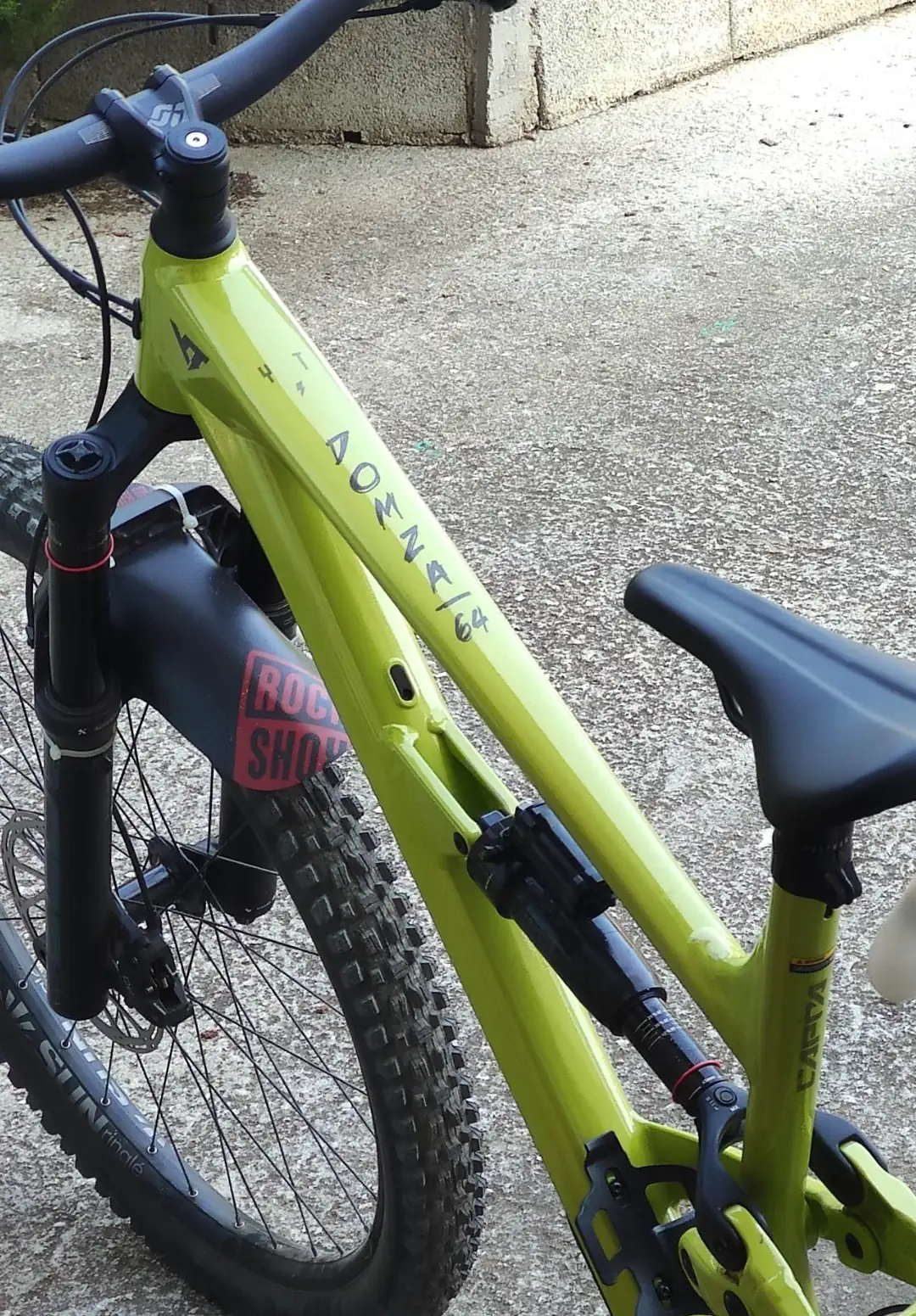 Image of cool custom sticker on my bike