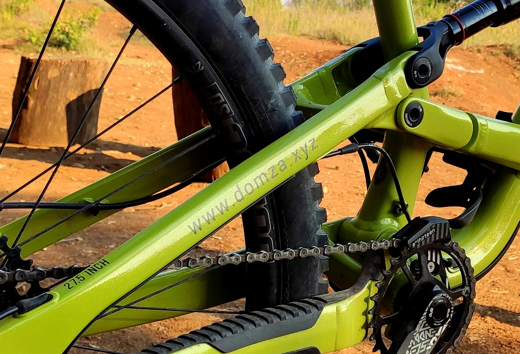 Image of cool custom sticker on my bike